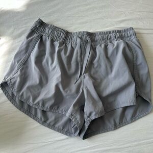 RBX (M) Light Cool Blueish Grey Running Shorts Elastic Waistband Athletic Short